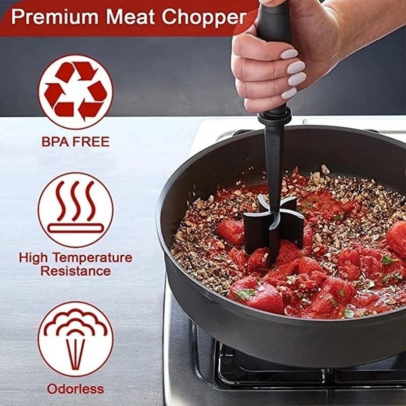 Mince Chopper, Meat Chopper & Masher Tool for Cooking –