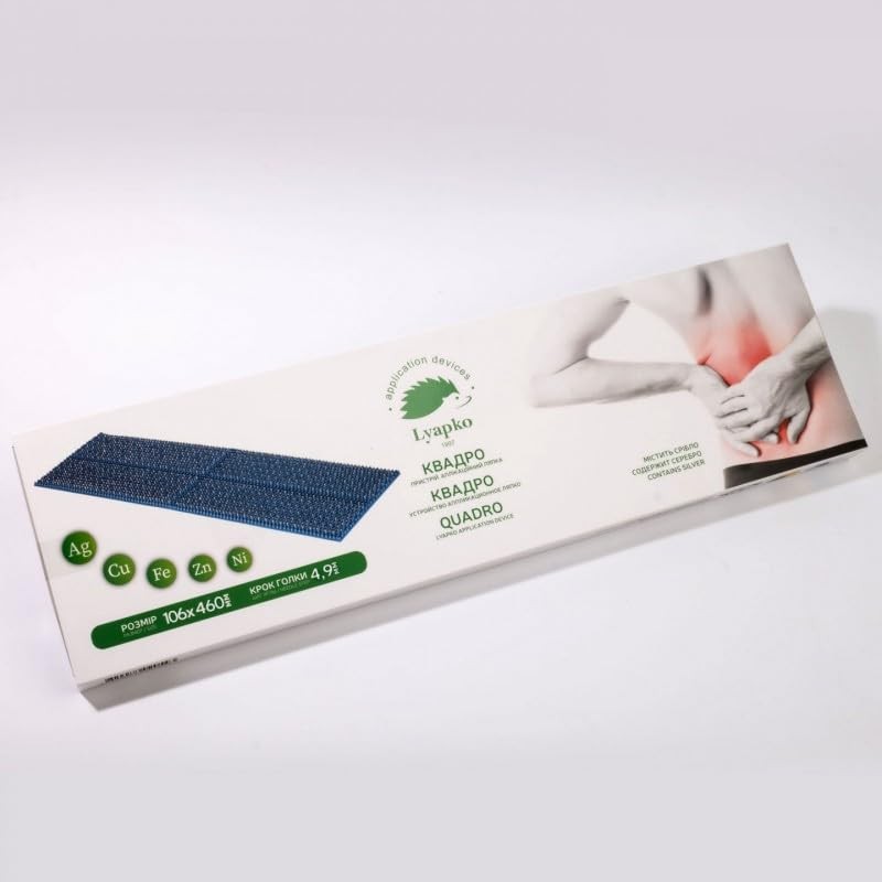 Lyapko Quadro 4.9 Ag Green, Massage Mat, Applicator Lyapko 106