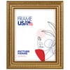Frame USA 16x20 Picture Frame, Gold Ornate, American Value Series,