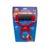 Zoya Doggie Pal Leash & Waste Bag Holder, Red, One
