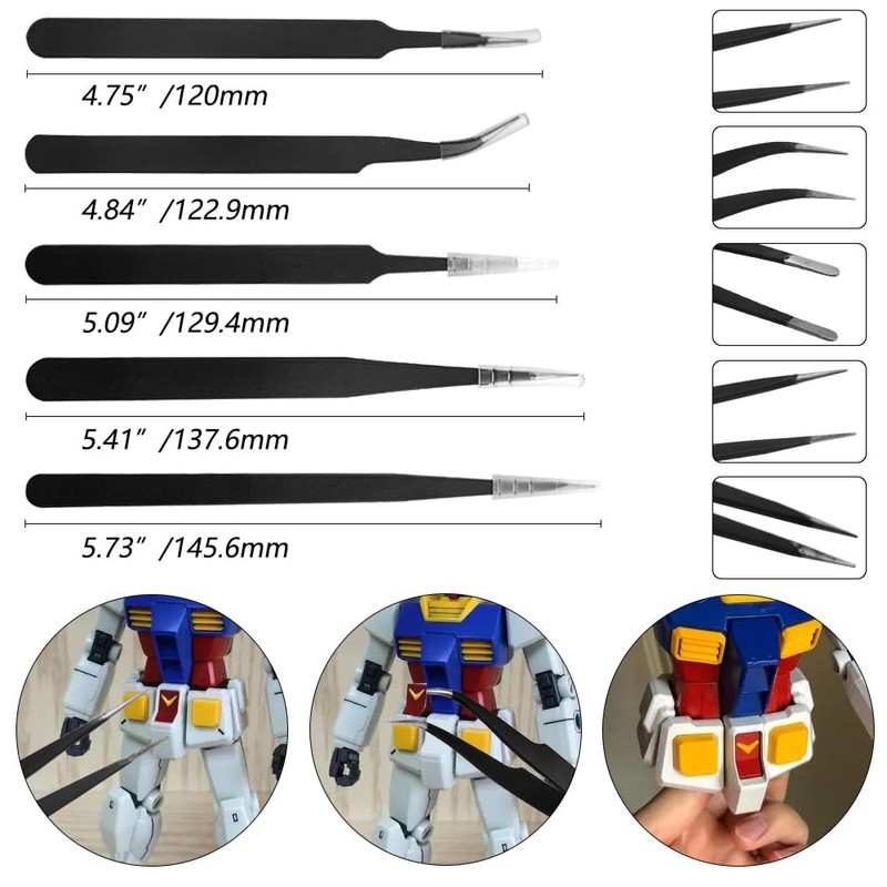 XINGYHENG 41Pcs Modeler Basic Tools Craft Set Compatible with Gundam