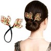 Bun Maker Crystal Hair Bun Maker French Twist Hair Disk