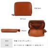 Mura Coin Case, Italian Leather, Full-Grain Leather, Coin Purse, Men's,