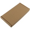 BROWN DL SIZE BOX LARGE LETTER STRONG CARDBOARD SHIPPING POSTAL
