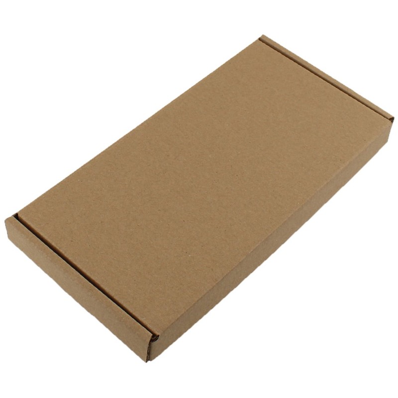 BROWN DL SIZE BOX LARGE LETTER STRONG CARDBOARD SHIPPING POSTAL