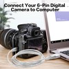 YAODHAOD Firewire to USB Adapter Cable, USB 2.0 Male Firewire