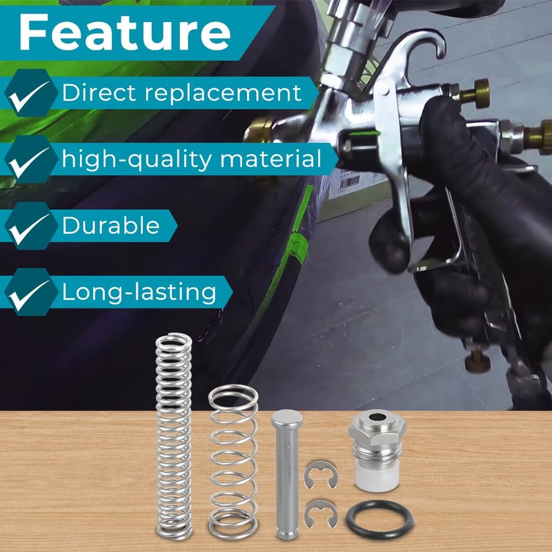 AUTOVIC Spray Gun Rebuild Kit for W400 LPH400 LPH200 Spray