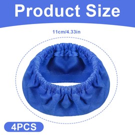 VYIBPDY Pack of 4 Mask Inserts, Nose Protection, Mask Insert, CPAP Mask Liner, Reusable Mask Cover for CPAP Respiratory Therapy Users, a