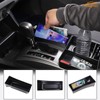 Aunginsy Center Console Side Gear Shift Storage Box Compatible with