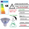 ukzboss mr16 led Bulb dimmable 120v 110V 5w 2700K Warm