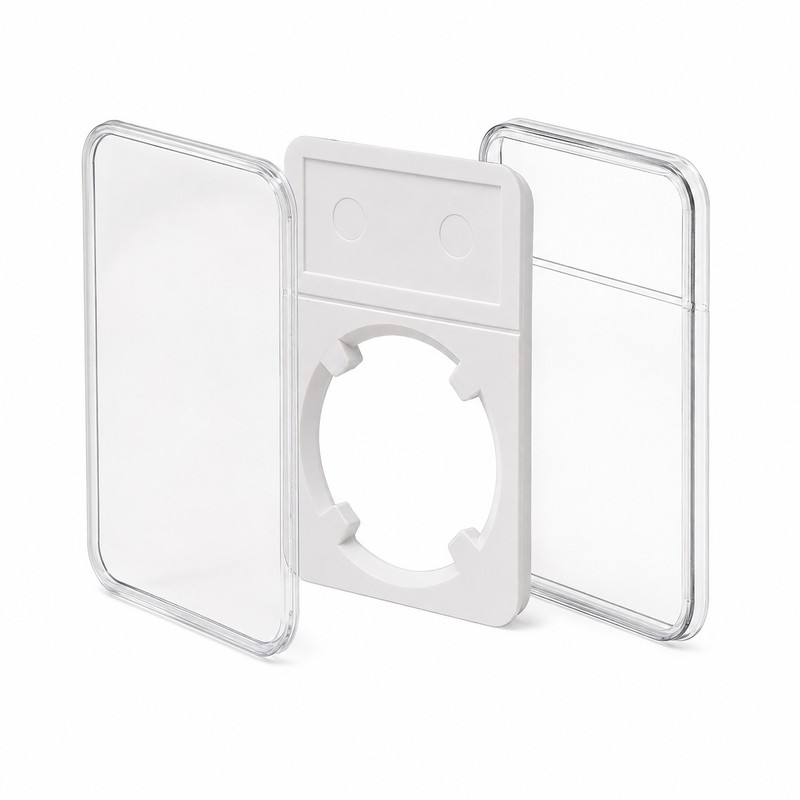 Commemorative Coin Slab Holder for Display and Protection - Transparent