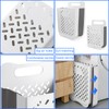 Laundry Basket Hamper,Hanging Wall Collapsible Laundry with Handle,Space-Saving Foldable Storage
