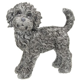 Shudehill Giftware Silver Cockapoo Standing Large