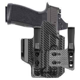 Tulster IWB ARC Kydex Holster in Right Hand fits: Sig Sauer P365 AXG Legion w/TLR-7 Sub Light | Optic Compatible Light Bearing Inside The Waistband Appendix Concealed Carry