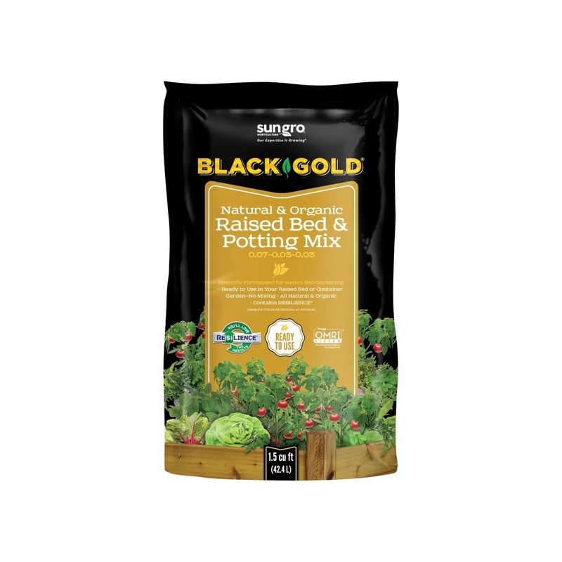 Black Gold Natural and Organic Raised Bed and Potting Mix