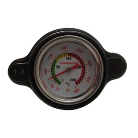 High Pressure Radiator Cap with Temperature Gauge 1.8 Bar For Yamaha RHINO 660 4x4 2004-2007
