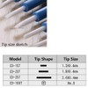 SPORTARC Ceramic Screwdriver Anti-Static Non Magnetic Slotted Screwdriver CD-15/20/25/100