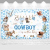 Avezano Cowboy Baby Shower Backdrop A Little Cowboy is On