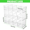 Acrylic Tea Bag Organizer for 216 Tea Packets, No Assembly