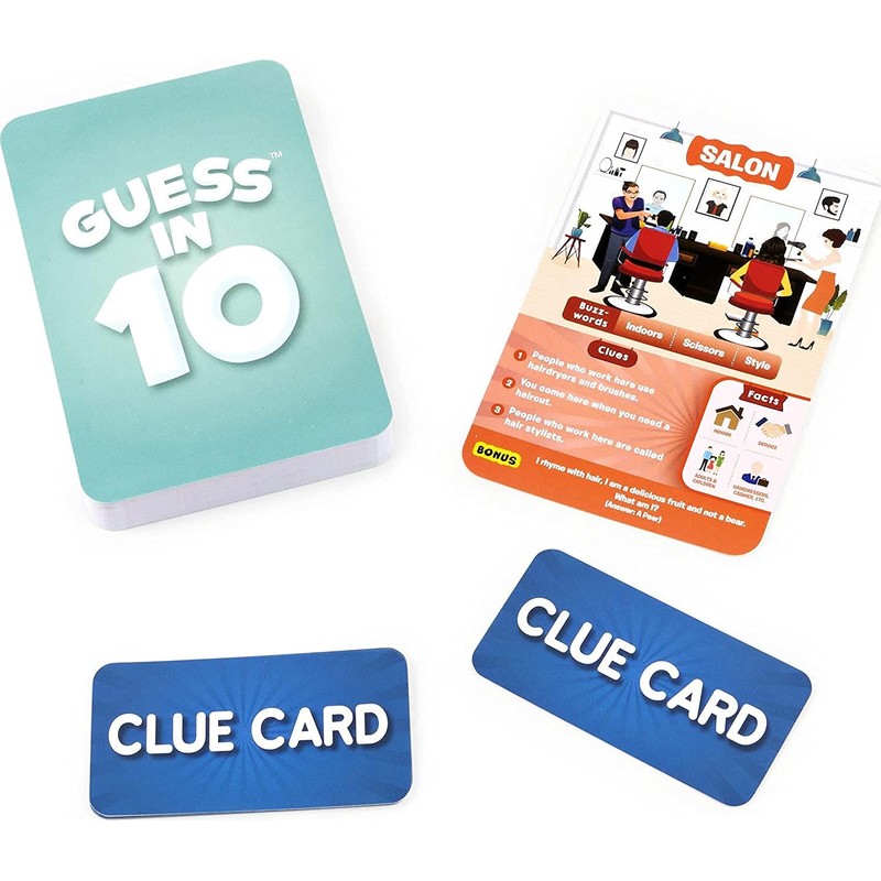 Spin Master Games Skillmatics Guess in 10 Educational Board Game,