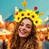 EARENT Light Up Sunflower Headband Glowing Star Headpiece Costume Hair
