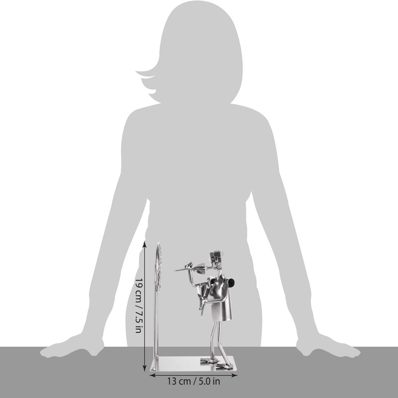 BRUBAKER Screw Figure Darts Championship - Handcrafted Iron Figure Metal