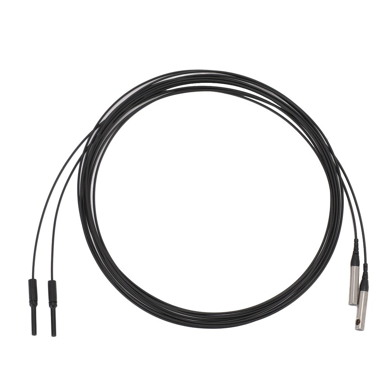 2PCS Fiber Optic Sensor Cable 0‑3600mm Detection Distance Through Beam