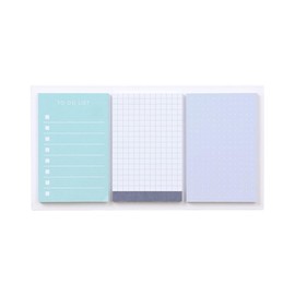 King Jim EY3280-002 Sticky Notes, Emily Memo Type, Blue