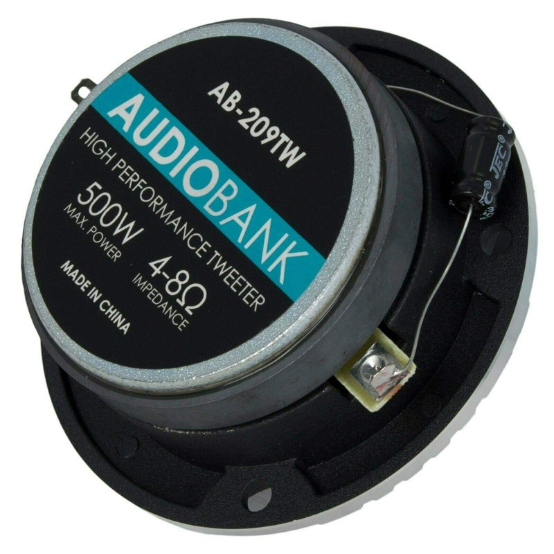 2X Audiobank AB-209TW 3.8-Inch Super Bullet High Car Pro Home