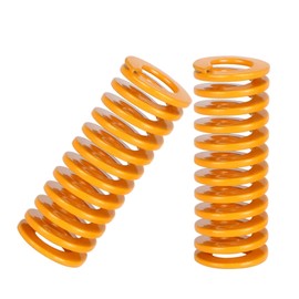 4pcs Yellow Leveling Spring 3D Printer Parts 10 * 25MM Heatbed Leveling Compatible with CR10 Reprap Ender 3 Anet A8 Hot Bed 3D Printer (Color : 10PCS)