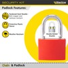 Sterling 460 APL 60cm 4mm Security Chain & Aluminium Padlock,