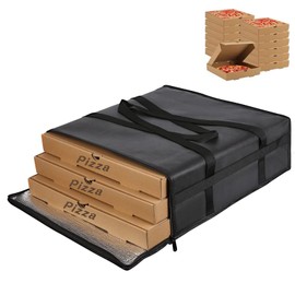 Foldable Pizza Delivery Bag, Insulated Food Delivery Bag, Cool Bag, Foldable Small, Cool Bag Large, Cool Bag Large, Cool Bag Foldable Large, for Pool Parties, Outdoor Picnics