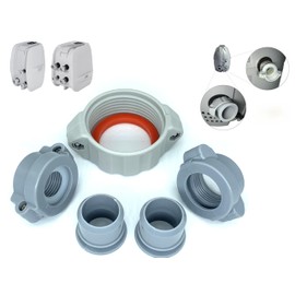 Jzenol replaceables Coleman Lay-Z-Spa A Coupling Pump and B/C Water Pipe Coupling Screw Nut Connector and Nipple