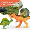 PLAYVIBE Dinosaur Toys for Kids - 12 Realistic Small Dinosaur