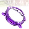 Gatuida 5 Watch Accessories Shell Double Rhinestones Protective Case Watch