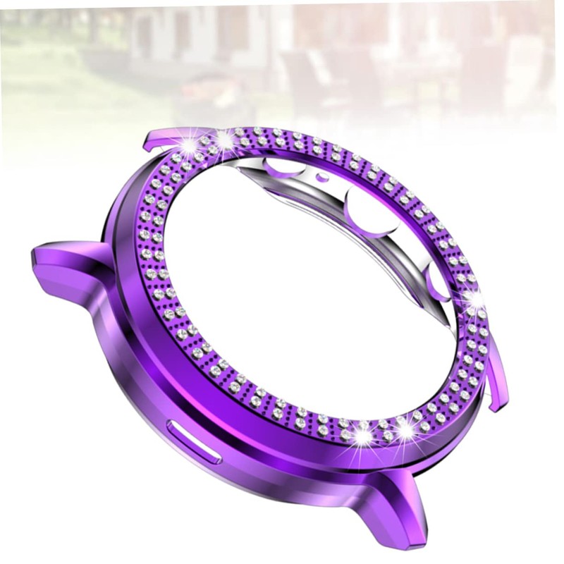 Gatuida 5 Watch Accessories Shell Double Rhinestones Protective Case Watch