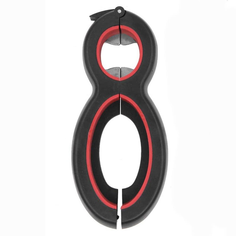 Can Opener, Stainless Steel 6 in 1 Kitchen Jar Opener