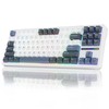 AULA F87 Wireless Mechanical Keyboard,75% TKL Custom Hot Swappable Keyboard,Gasket