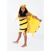 Kidorable Kid's Bee Wing Towel, Yellow, Medium