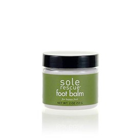 MGA Vegan Foot Balm - Sole Rescue Organic Formula Soothes & Moisturizes Dry, Itchy & Sore Feet | Foot Cream with Essential Oils for Dry & Cracked Feet | Non Greasy | 2 Oz