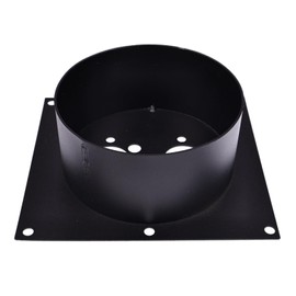 ZTUOAUMA 60mm Universal Stainless Steel Diesel Heater Turret Mount Plate 190278 292100190278 for Eberspacher Webasto Air Heaters and More RV Motorhome Camper Auxiliary Heating Furnace