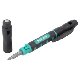 wolfcraft Micro Bit Pen I 8736000 I Pocket Tool for Micro Screws