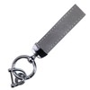 Kirakira Punpummaru Leather Key Chain Silver D-Ring Key Strap for