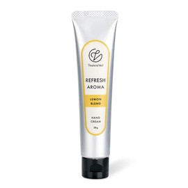 Thaleiaveil Kissima Hand Cream, Aroma, Lemon, Natural Ingredients, Natural Essential Oils, Herbs, Shea Butter, Made in Japan, 1.3 oz (38 g)