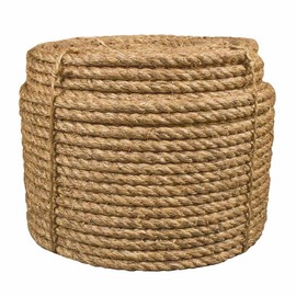 Golberg Natural Fiber Tan Manila Rope - (1 Inch x 50 Feet)