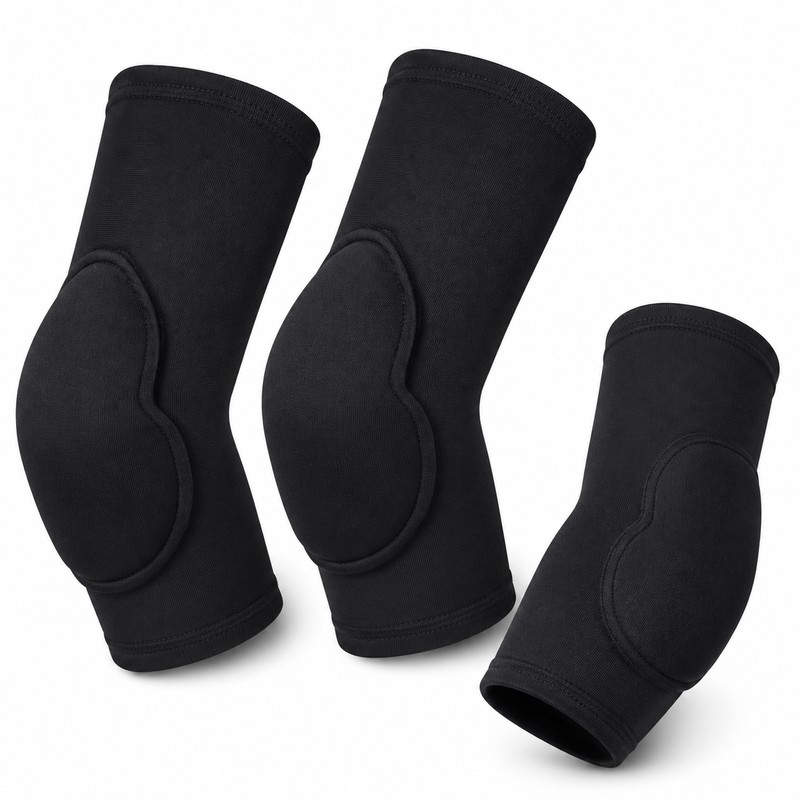 Elastic Elbow Pads for Sports Protection – Thick Sponge Arm