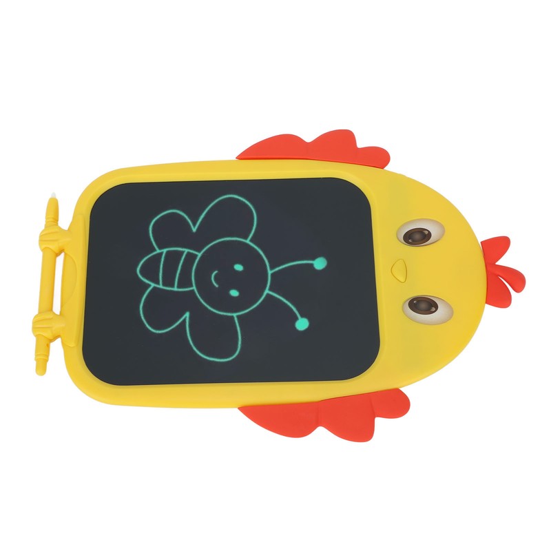 8.5in Children Drawing Board Chicken Shaped LCD Painting Writing Tablet