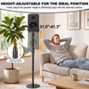 IBVIVIC Universal Speaker Stands Pair 31.5" - 41.3" Height Adjustable
