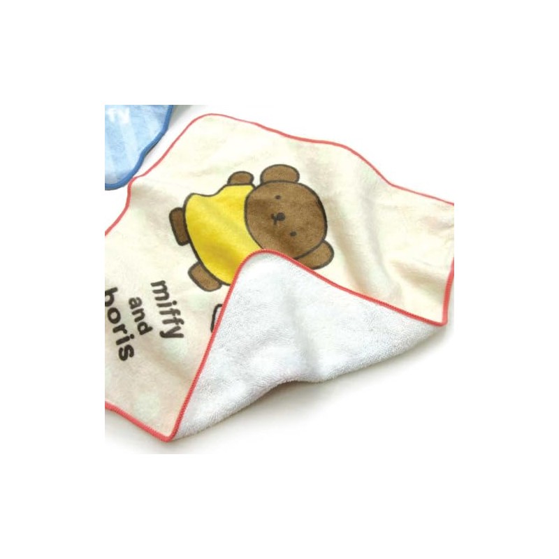 Marushin 5825006200 Loop Towel, Set of 3, Miffy, Play with