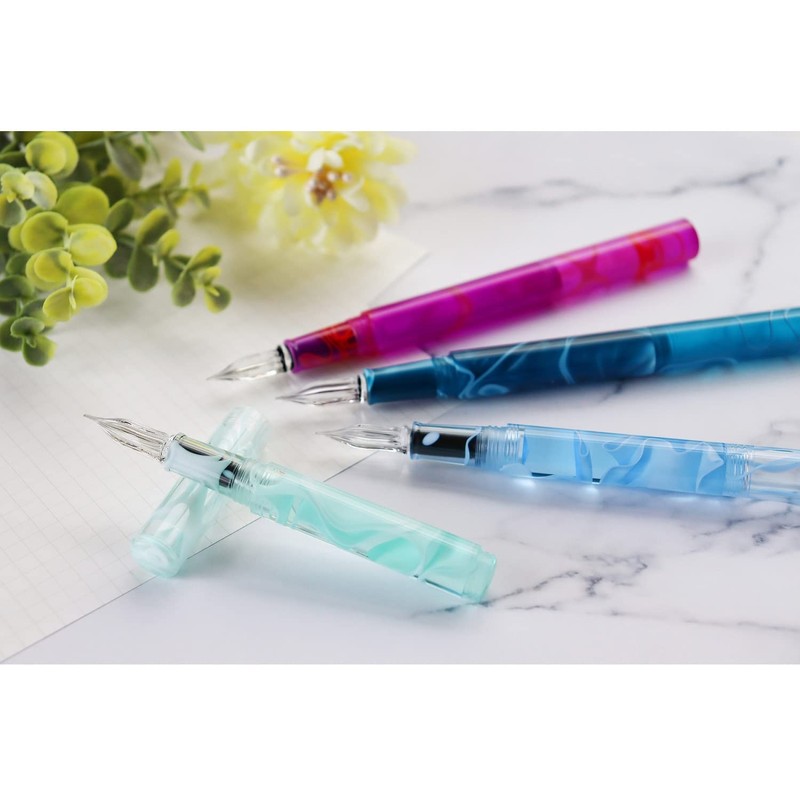 Teranishi Chemical Industry GLAA-PE Guitar Glass Pen with Cap Aurora